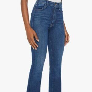 MOTHER Jeans The Hustler Ankle Fray Home Movies